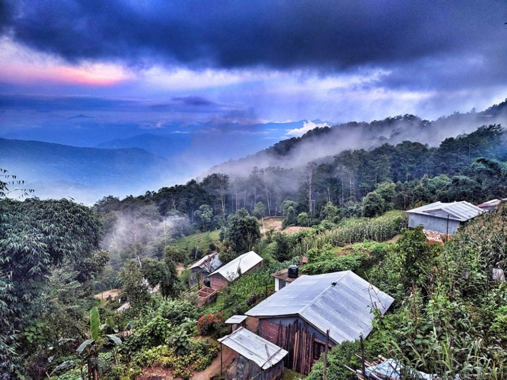  view from hile धनकुटा