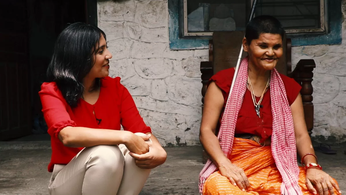 bidhya chapagain and devi llamichhane in zindagiko katha