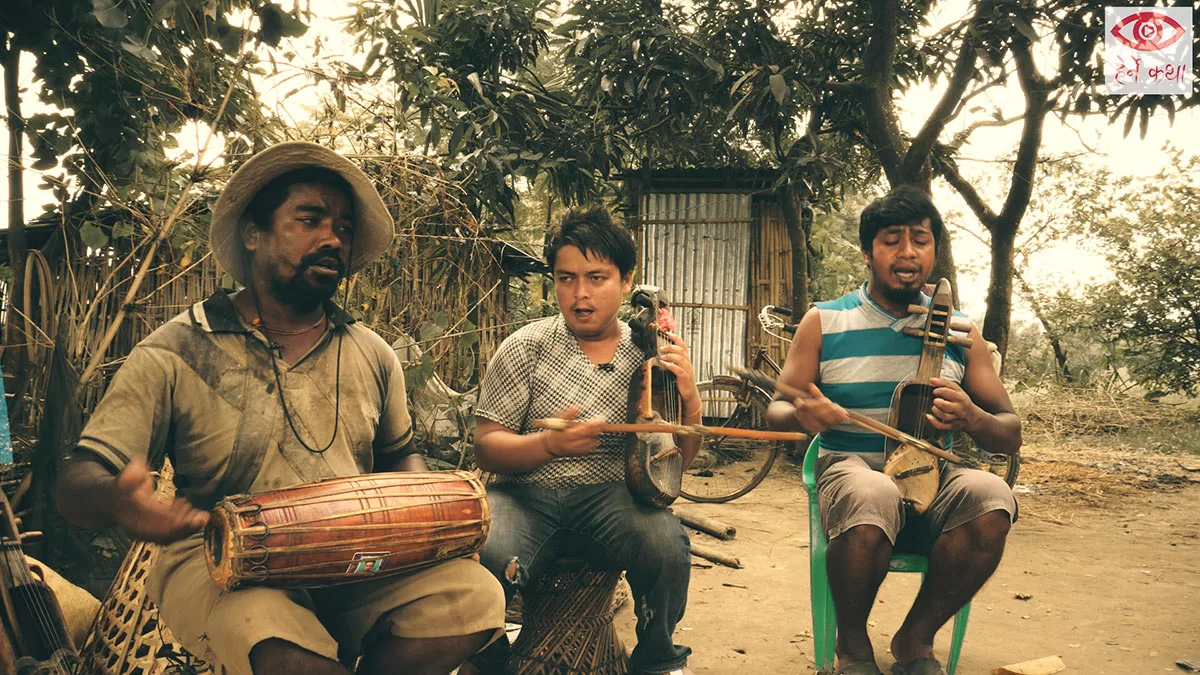 gandharbas singing kaha bajyo madalu mane bhanjyang gaun