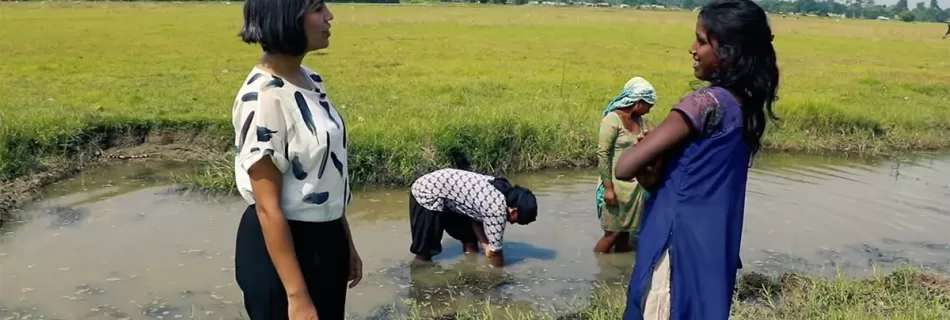bidhya chapagain talks to sangita mushahar in nawalparasi